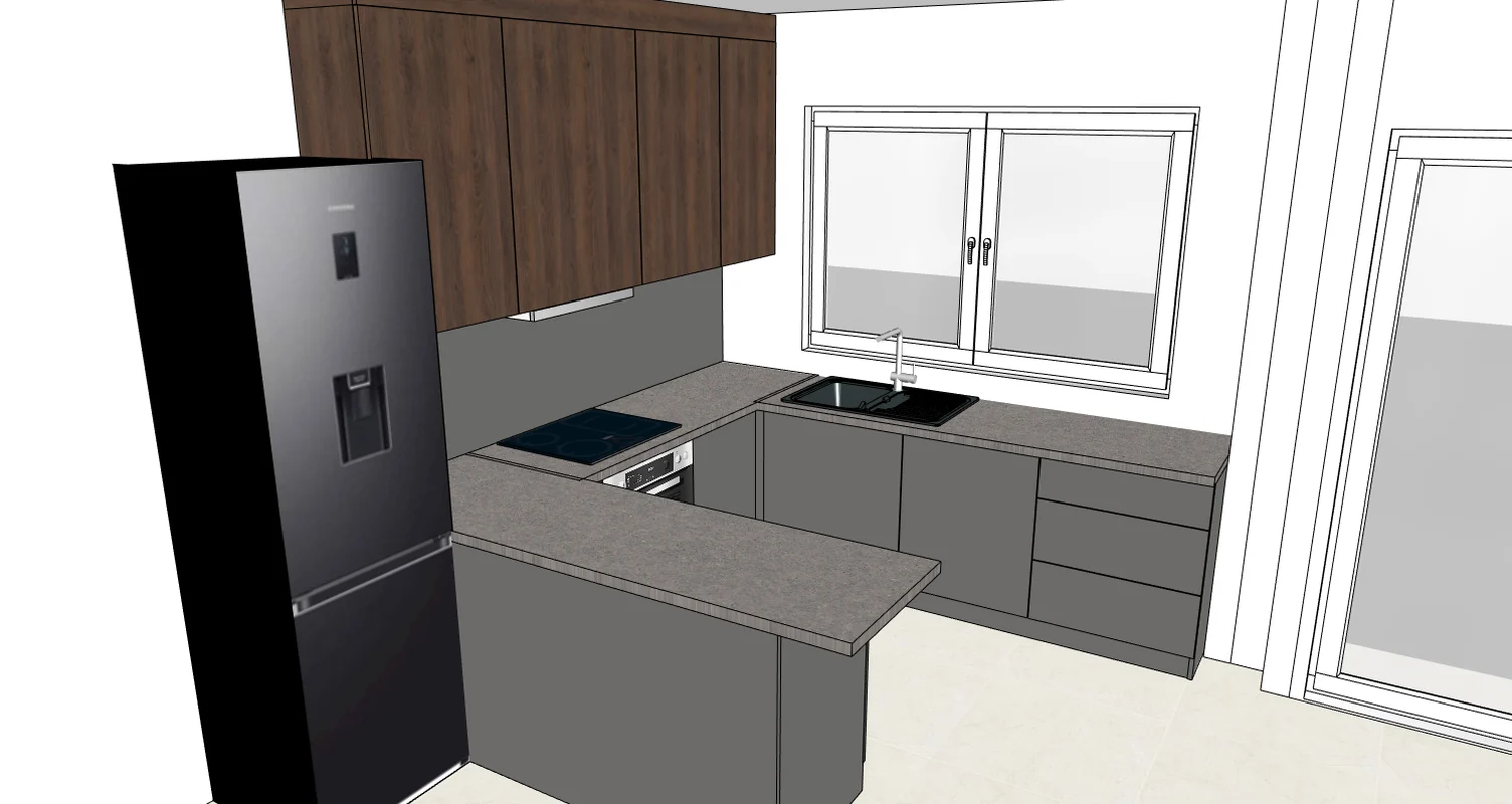 Corpus project screenshot before rendering